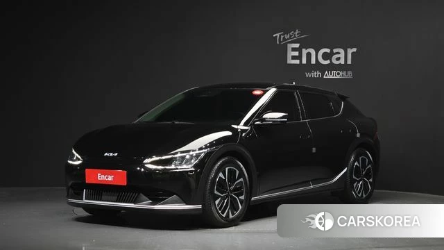 Kia EV6 2021 Черный из Кореи