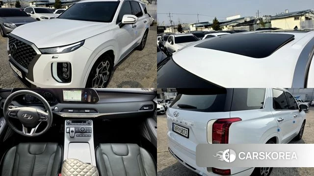 Hyundai Palisade 2022 Белый из Кореи