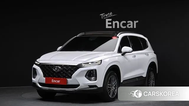 Hyundai Santa Fe TM 2018 Белый из Кореи