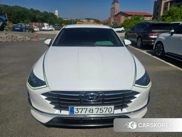 Hyundai Sonata (DN8) 2021 Белый из Кореи