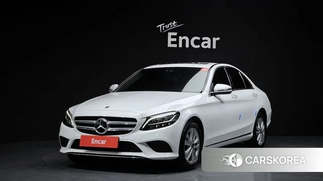 Mercedes-Benz C-Class W205 2020 Белый из Кореи