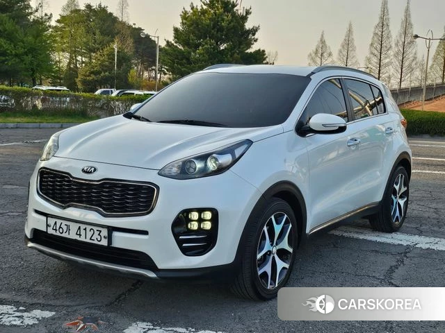 Kia Sportage 4th Generation 2018 Белый из Кореи