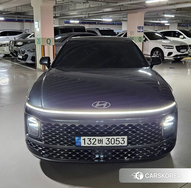 Hyundai Grandeur (GN7) 2023 Серый из Кореи