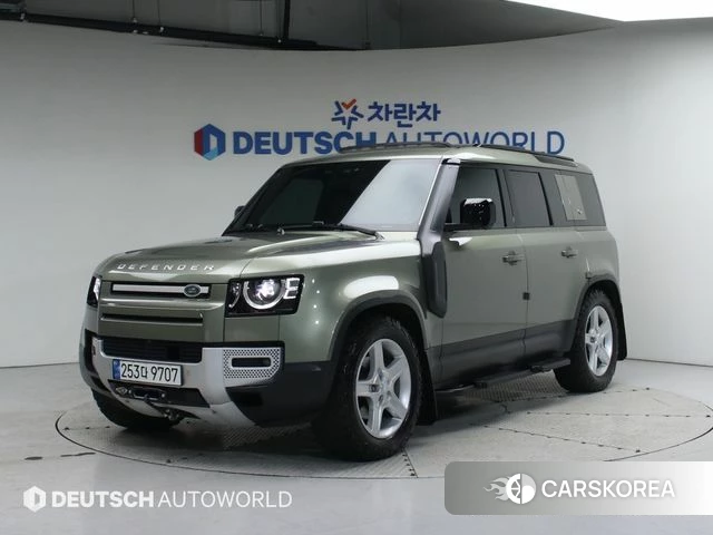 Land Rover Defender (L663) 2020 Темно-зеленый из Кореи
