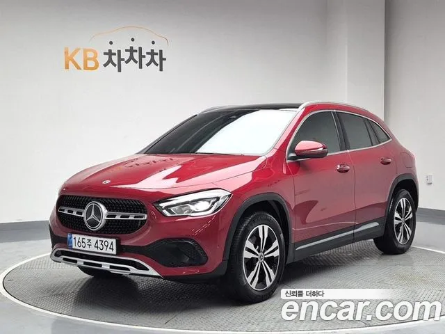 Mercedes-Benz GLA - Class H247 2021 Красный из Кореи