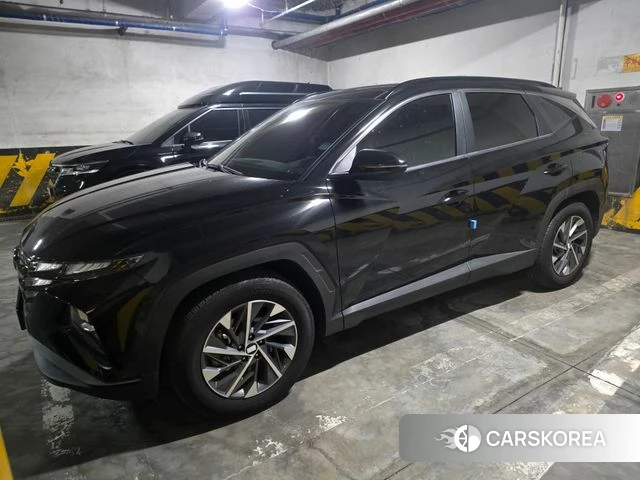 Hyundai Tucson Hybrid (NX4) 2021 Черный из Кореи