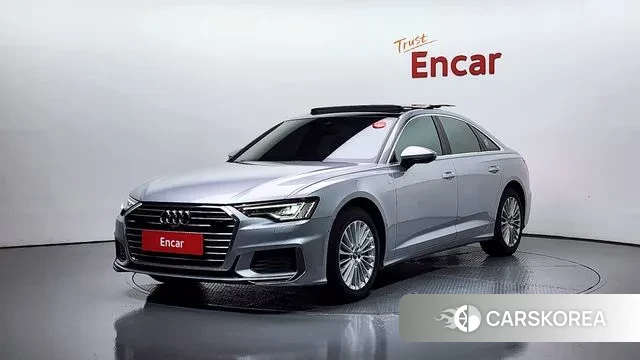 Audi A6 (C8) 2019 Серебристо-серый из Кореи