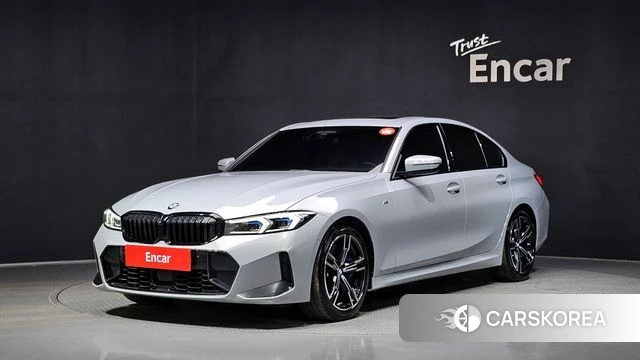 BMW 3 Series (G20) 2023 Серебристо-серый из Кореи