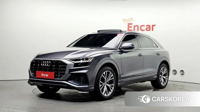 Audi Q8 (4M) 2021 Серый из Кореи