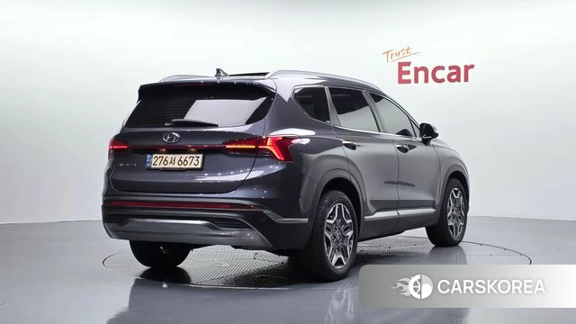 Hyundai The New Santa Fe 2022 Синий из Кореи
