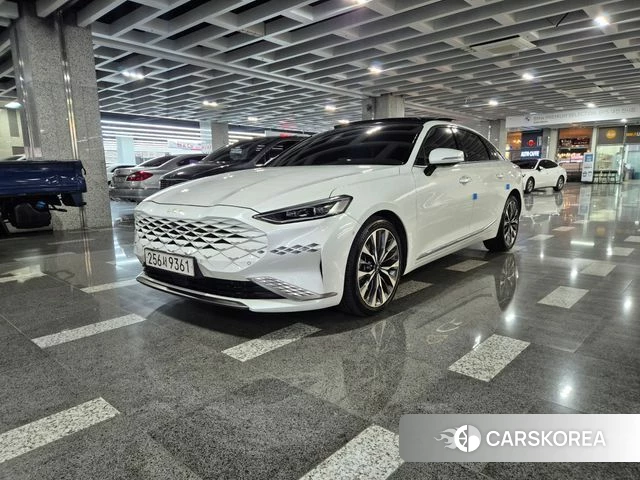 Kia K8 2021 Белый из Кореи
