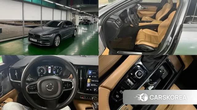 Volvo S90 2019 Серый из Кореи