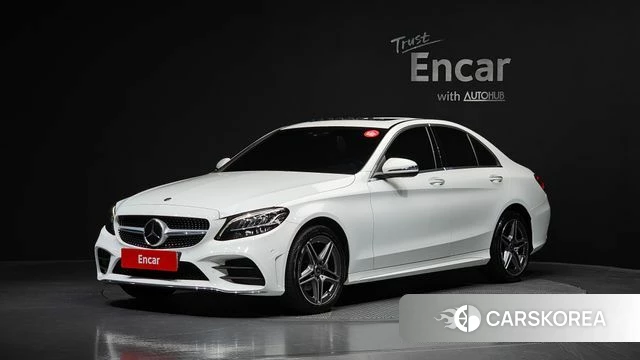 Mercedes-Benz C-Class W205 2021 Белый из Кореи
