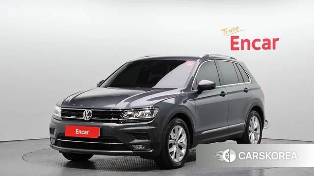 Volkswagen Tiguan second Generation 2020 Серый из Кореи