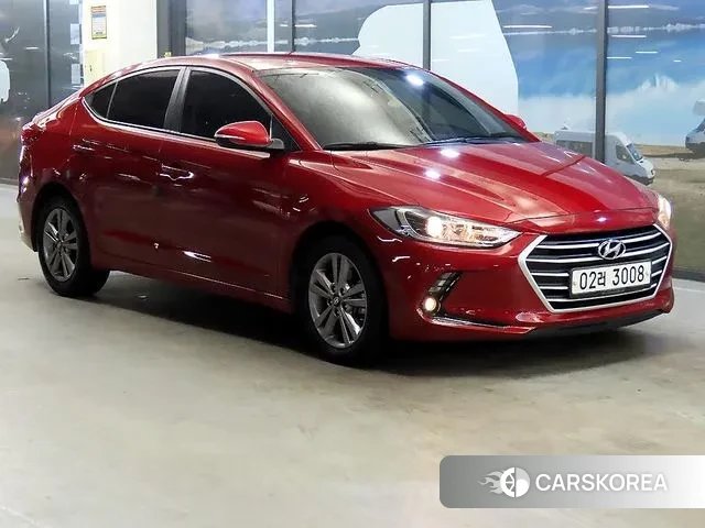 Hyundai Avante AD 2018 Красный из Кореи