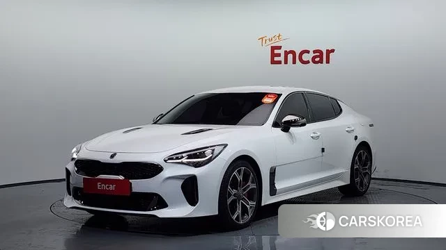 Kia Stinger 2018 Белый из Кореи