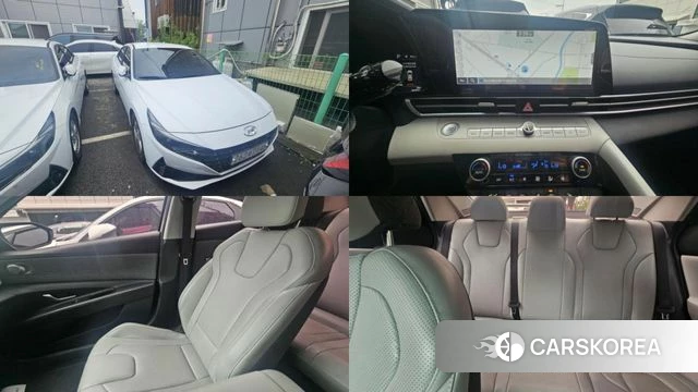 Hyundai Avante (CN7) 2021 Белый из Кореи