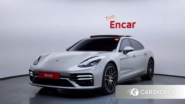 Porsche Panamera (971) 2022 Серебристо-серый из Кореи