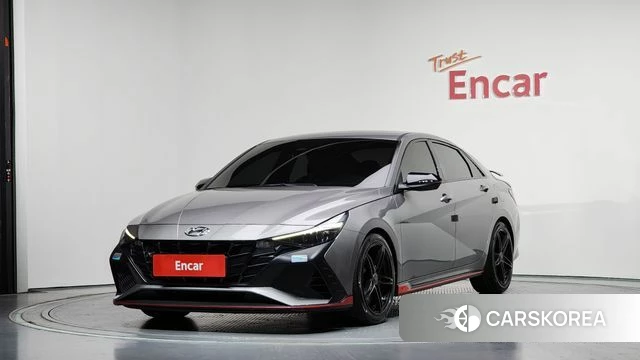 Hyundai Avante (CN7) 2022 Песочный из Кореи