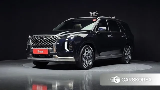 Hyundai Palisade 2021 Черный из Кореи