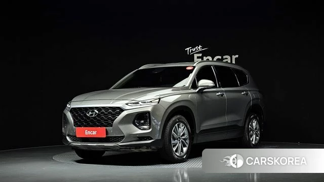 Hyundai Santa Fe TM 2018 Серый из Кореи