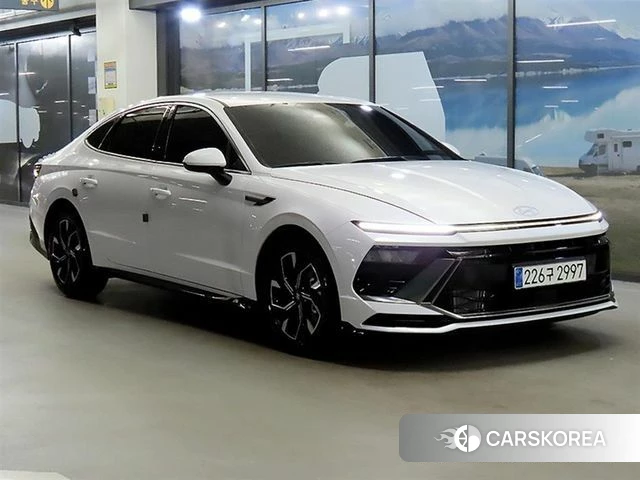 Hyundai Sonata D Edge (DN8) 2024 Белый из Кореи