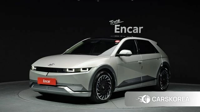 Hyundai Ionic 5 2022 Серебристо-серый из Кореи