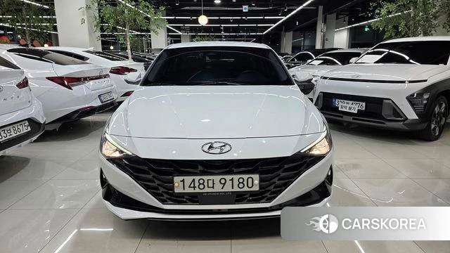 Hyundai Avante (CN7) 2020 Белый из Кореи