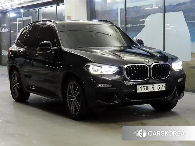 BMW X3 (G01) 2018 Черный из Кореи