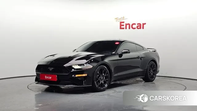 Ford Mustang 2018 Черный из Кореи