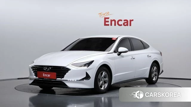 Hyundai Sonata (DN8) 2020 Белый из Кореи