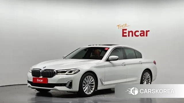 BMW 5 Series (G30) 2021 Белый из Кореи