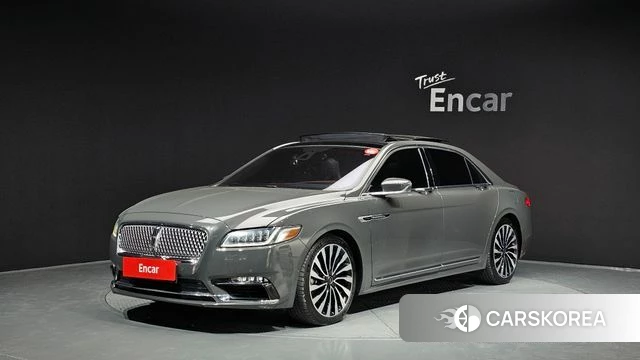 Lincoln Continental 10th Generation 2019 Серый из Кореи