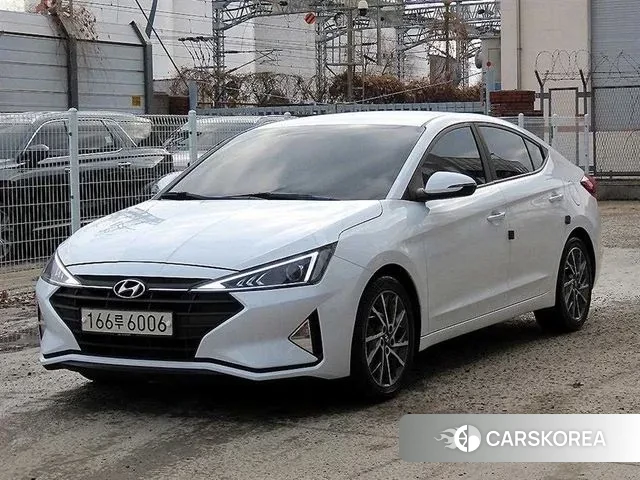 Hyundai The New Avante AD 2019 Белый из Кореи