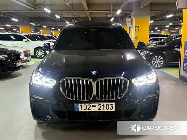 BMW X5 (G05) 2021 Черный из Кореи