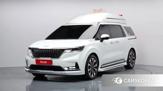 Kia Carnival 4th generation 2021 Белый из Кореи