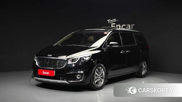 Kia All New Carnival 2018 Черный из Кореи