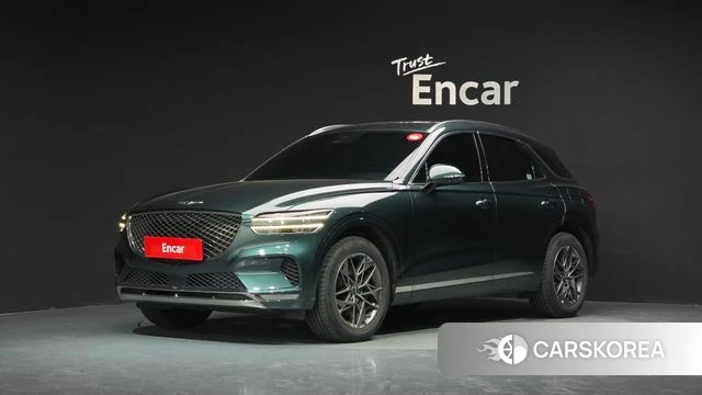 Genesis GV70 2022 Темно-зеленый из Кореи