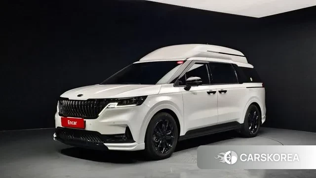 Kia Carnival 4th generation 2021 Белый из Кореи