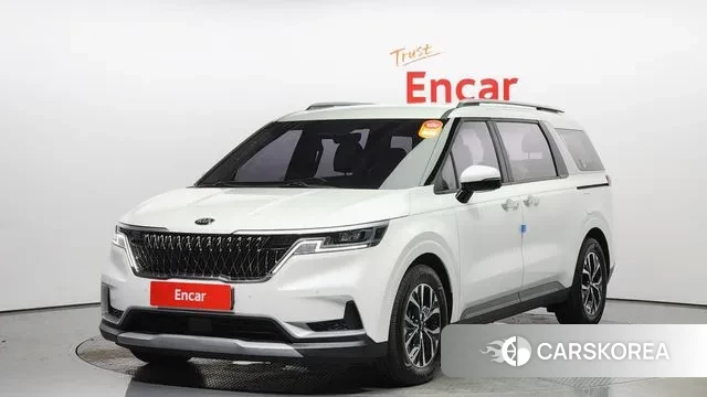 Kia Carnival 4th generation 2021 Белый из Кореи