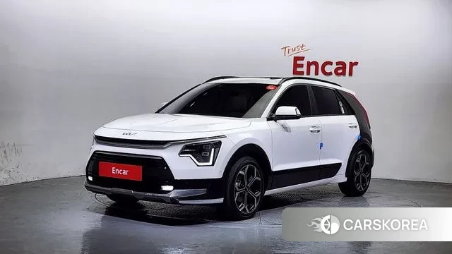 Kia Di Ol Nu Niro 2024 Белый из Кореи