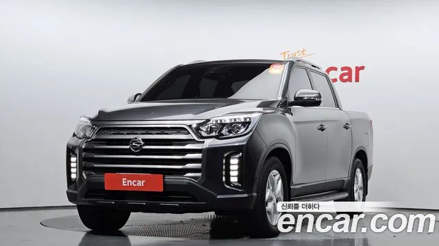 Ssangyong The New Rexton Sport 2021 Серый из Кореи