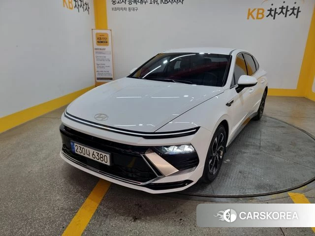 Hyundai Sonata D Edge (DN8) 2024 Белый из Кореи