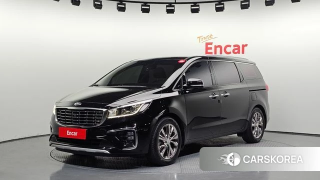 Kia The New Carnival 2019 Черный из Кореи