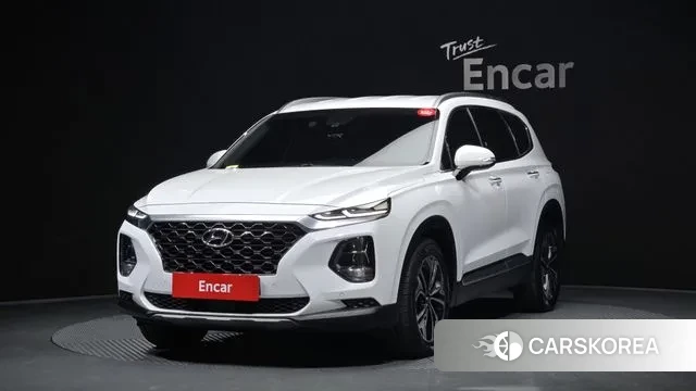Hyundai Santa Fe TM 2019 Белый из Кореи