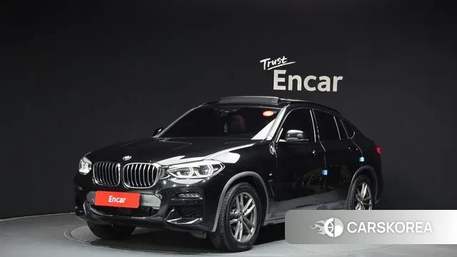 BMW X4 (G02) 2020 Черный из Кореи