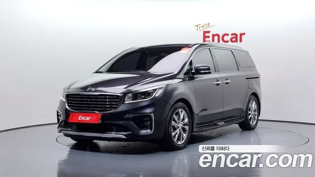 Kia The New Carnival 2019 Серый из Кореи