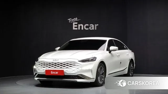 Kia K8 Hybrid 2022 Белый из Кореи