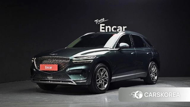 Genesis GV70 2022 Темно-зеленый из Кореи