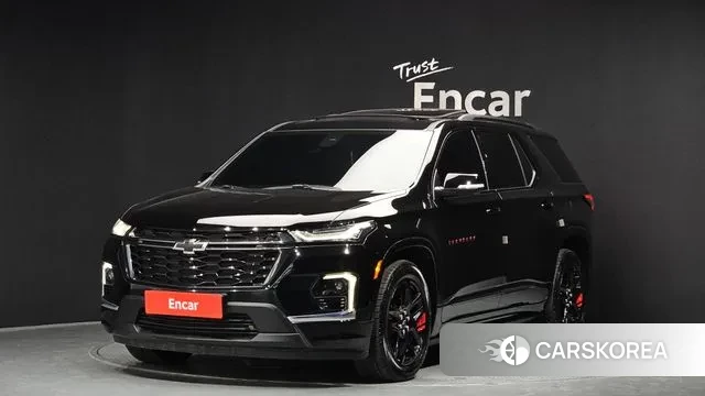 Chevrolet (GM Daewoo) Traverse 2022 Черный из Кореи